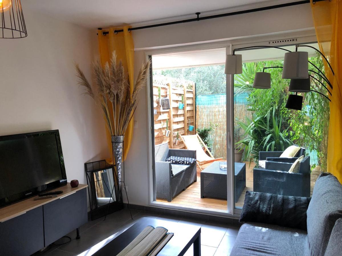 Agreable T2 Traversant Rdc Avec Terrasse + Balcon+ Parking 2 Places 蒙彼利埃 外观 照片